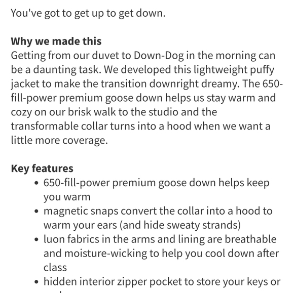 Rare Lululemon down to the studio jacket - Picture 13 of 14